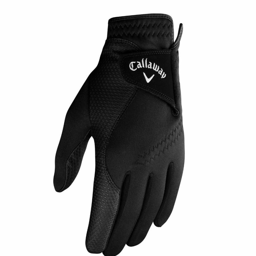 Golf Gloves * | Callaway Thermal Grip Rain Golf Gloves (Pair Pack)