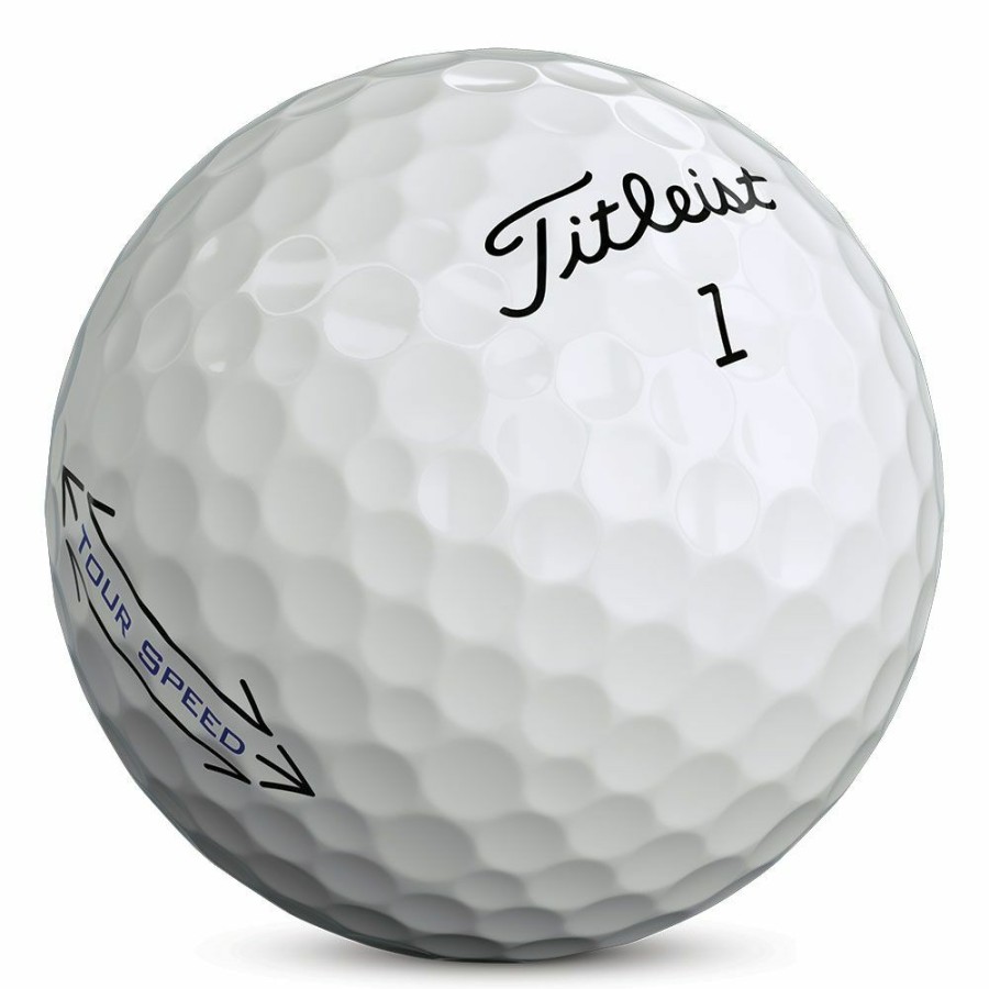 Golf Balls * | Titleist Tour Speed Golf Balls