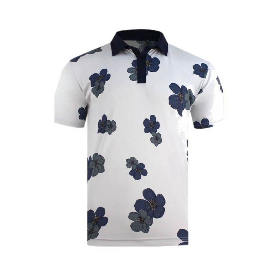 Apparel * | Swannies Walker Polo Glacier Navy