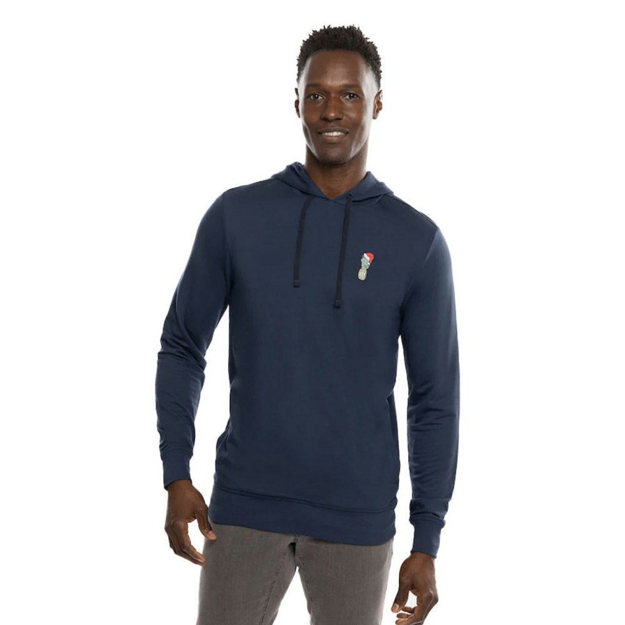 Apparel * | Travis Mathew Don'T Cry Hoodie Mood Indigo