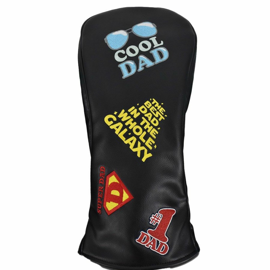 Golf Accessories * | Prg Originals 'Super Dad' Golf Fairway Wood Headcover