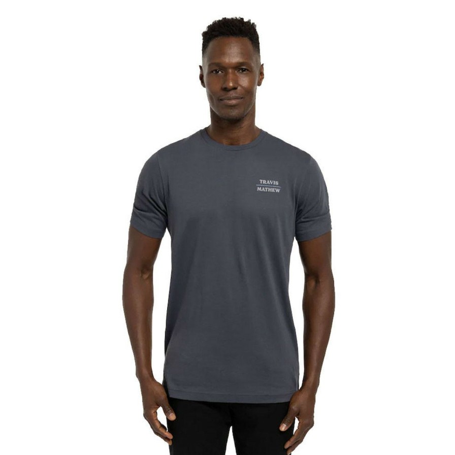 Apparel * | Travis Mathew Collateral Damage Tee Blue Nights