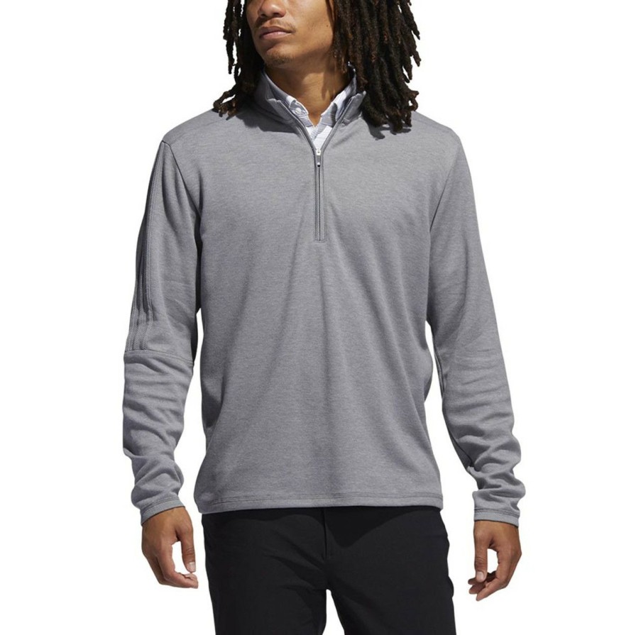 Apparel * | Adidas 3-Stripe 1/4 Zip Layering