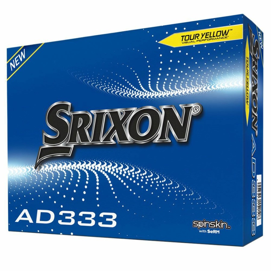 Golf Balls * | Srixon Ad333 Yellow Golf Balls