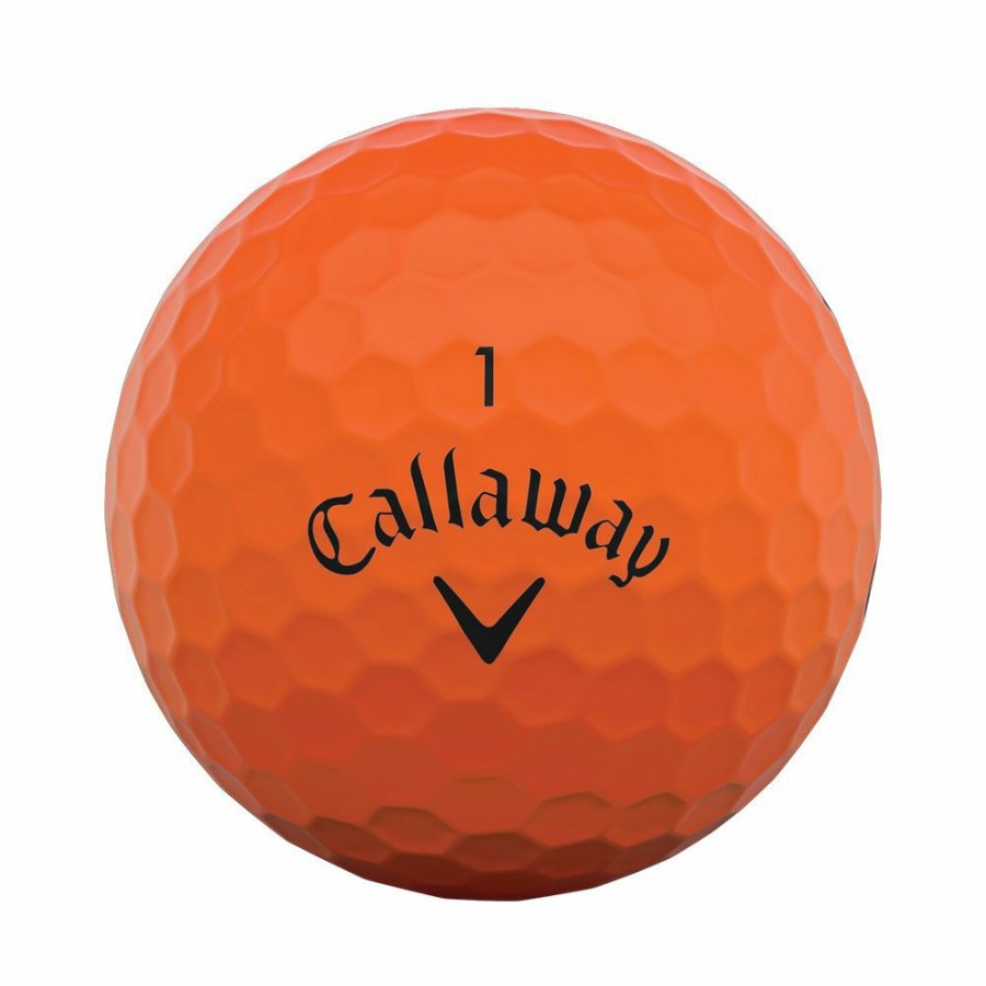 Golf Balls * | Callaway Supersoft Matte Orange Golf Balls