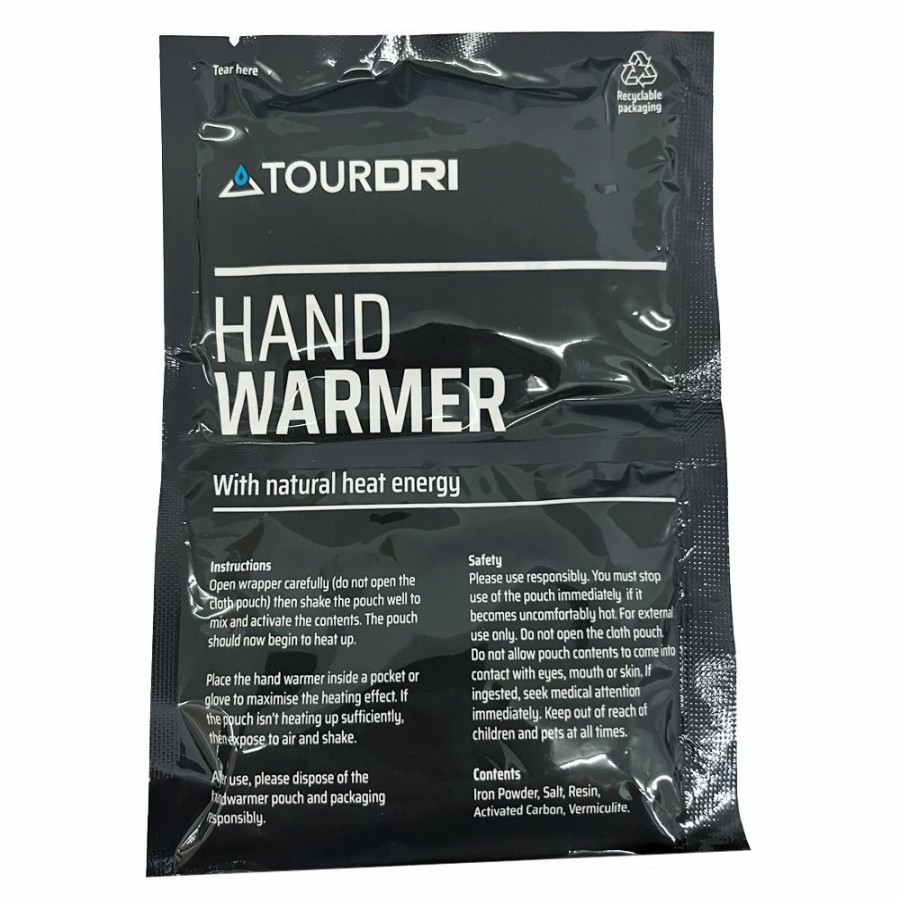 Golf Accessories * | Tour Dri Single Use Golf Hand Warmers