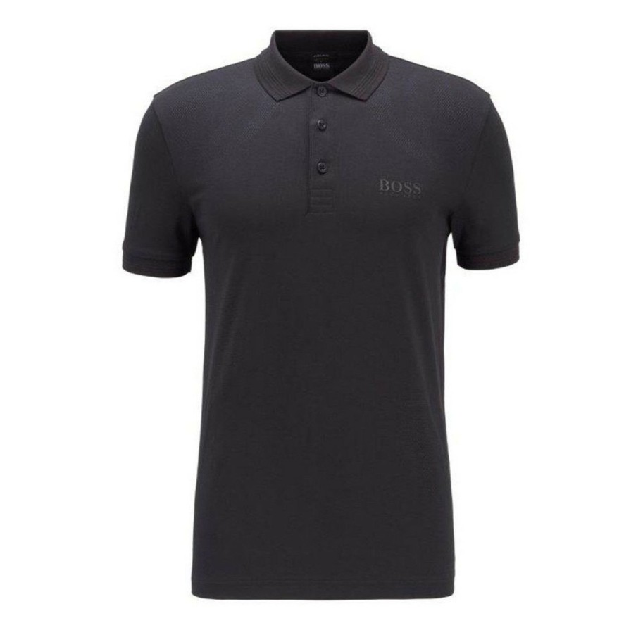 Apparel * | Hugo Boss Paddy Mk 1 Polo Black