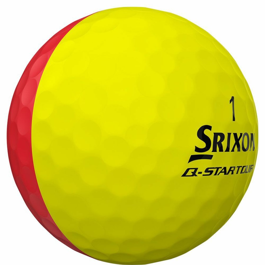 Golf Balls * | Srixon Q-Star Tour Divide Red Golf Balls