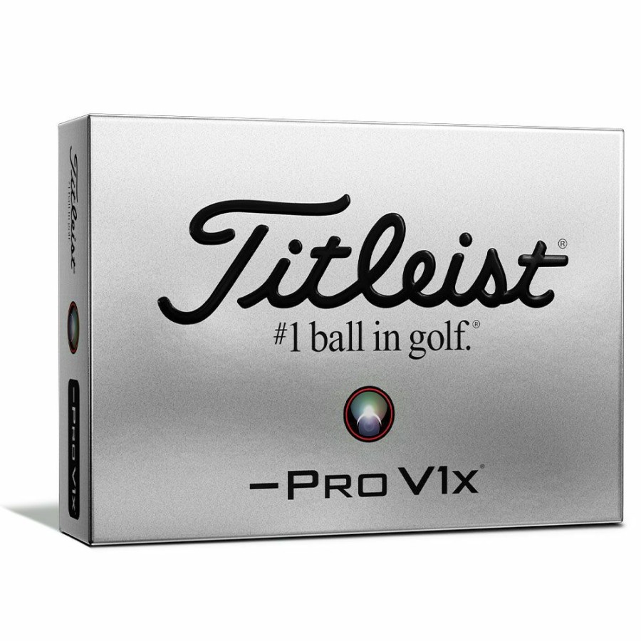 Golf Balls * | Titleist Pro V1X Left Dash Golf Balls