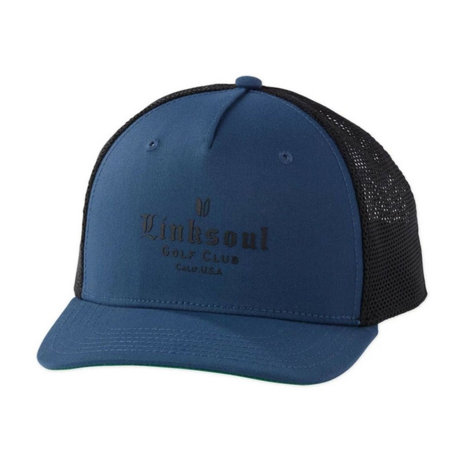 Apparel * | Linksoul Embossed Mesh Trucker Hat