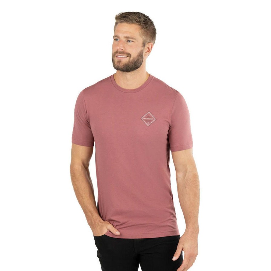 Apparel * | Travis Mathew Pick Up Line Tee Roan Rouge