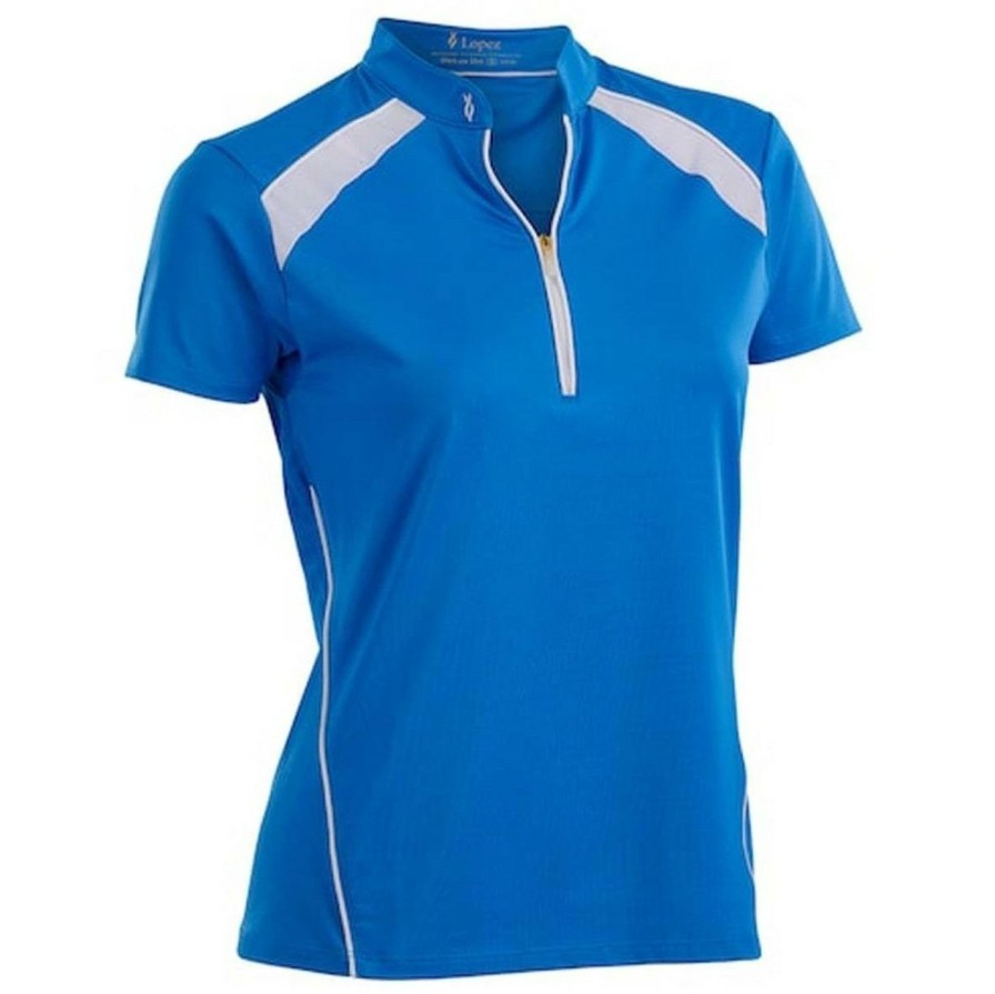 Apparel * | Nancy Lopez Sporty Short Sleeve Polo