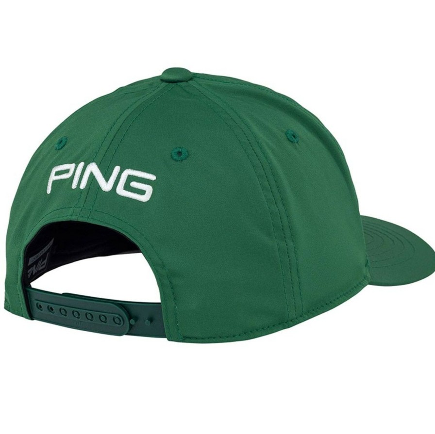 Apparel * | Ping Heritage Tour Snapback Hat Green