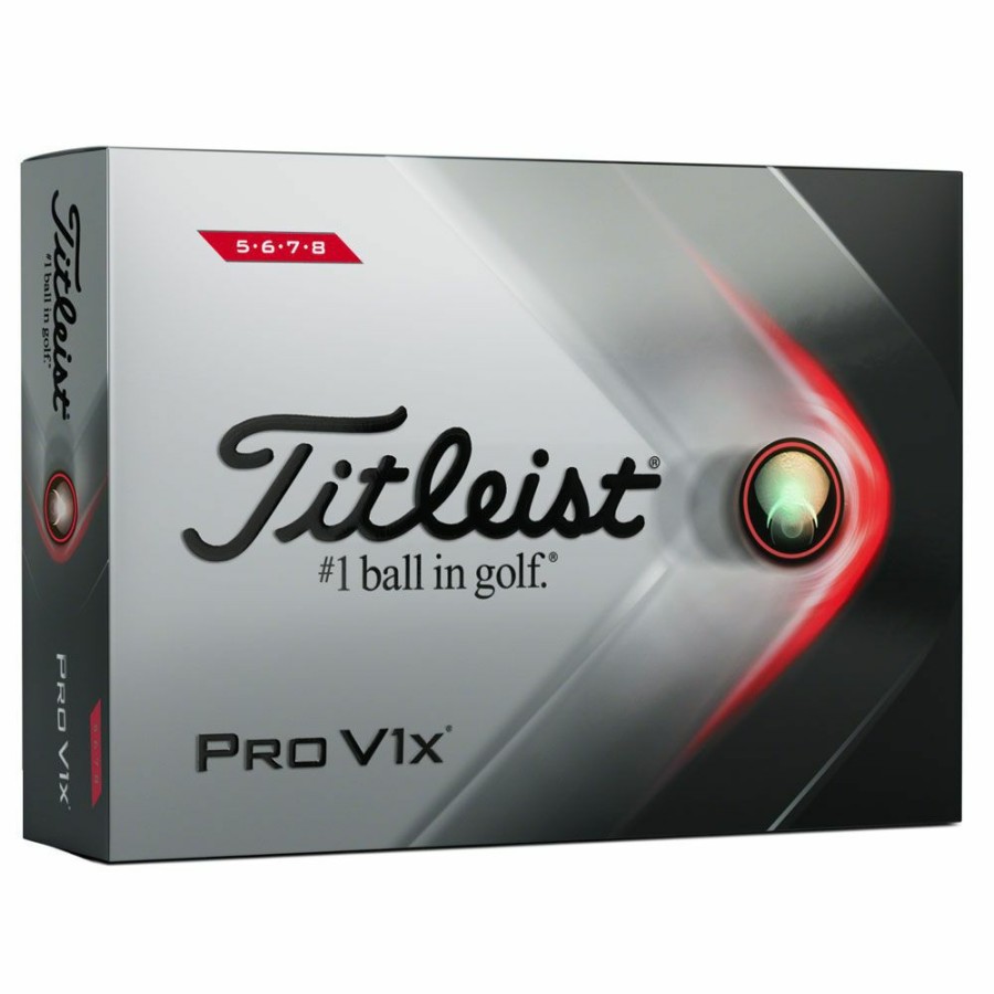 Golf Balls * | Titleist Pro V1X High Number Golf Balls