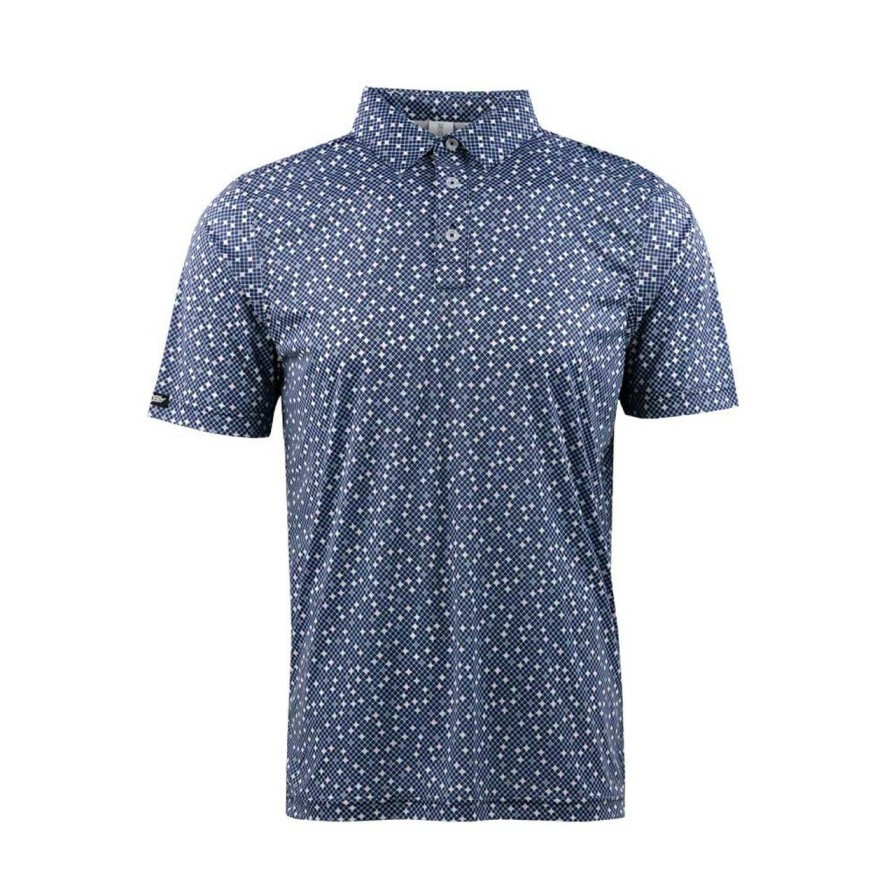 Apparel * | Straight Down City Lights Polo Indigo