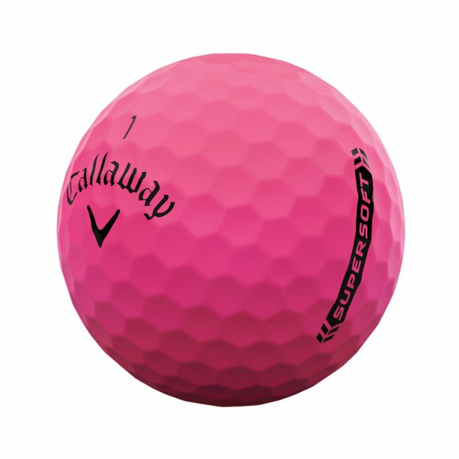 Golf Balls * | Callaway Supersoft 2023 Matte Pink Golf Balls