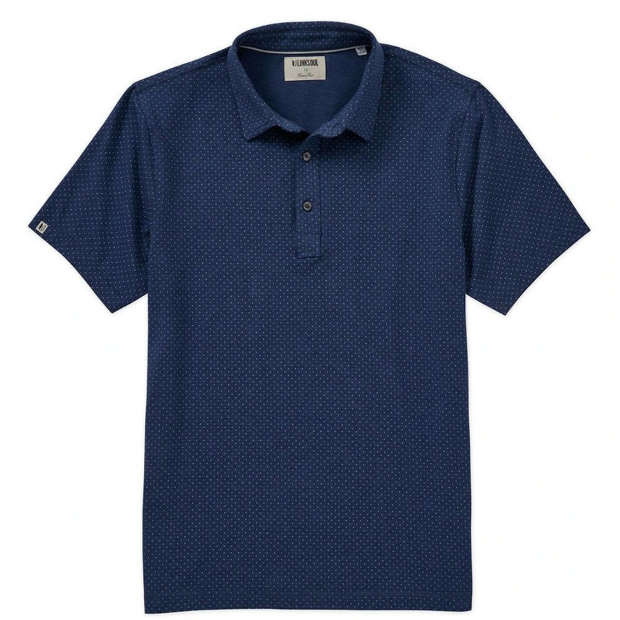 Apparel * | Linksoul Anza Dot Print Polo