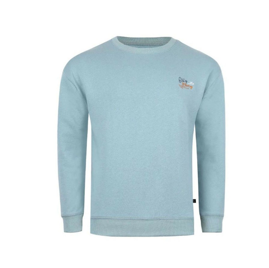 Apparel * | Swannies Golf Is Easy Crewneck Reef