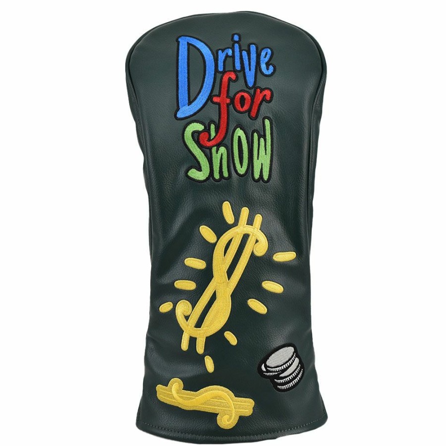 Golf Accessories * | Prg Originals 'Putt For Dough' Golf Driver Headcover