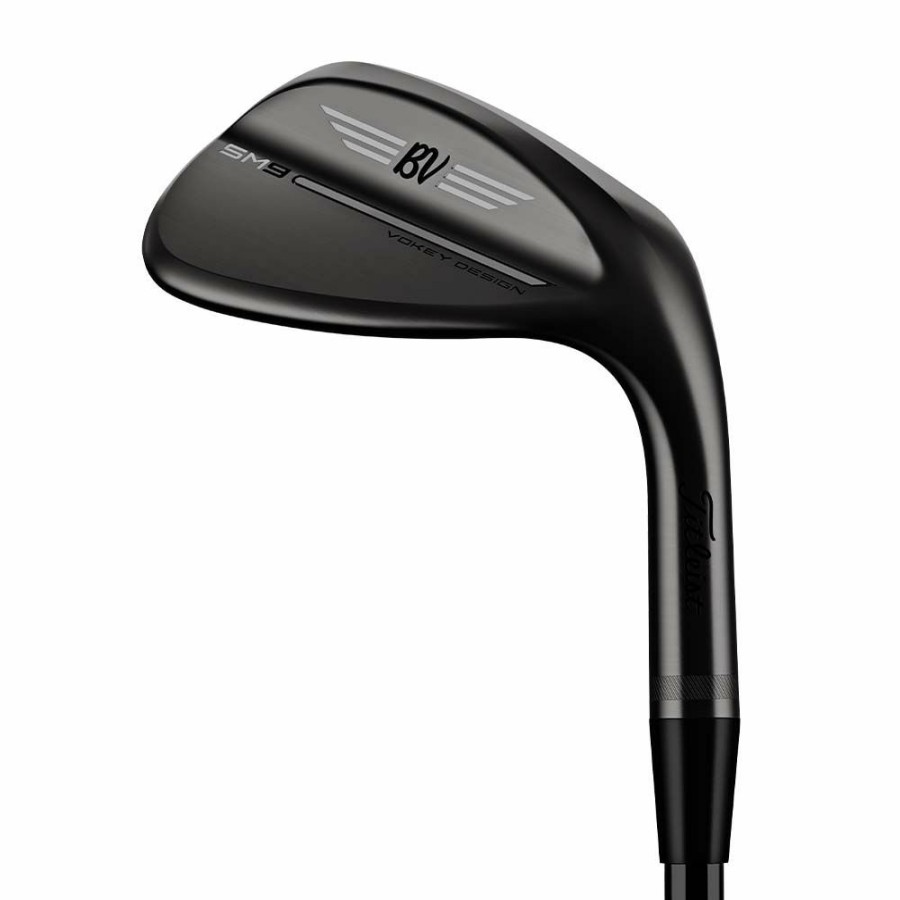 Golf Clubs * | Titleist Vokey Sm9 Jet Black Premium Golf Wedge