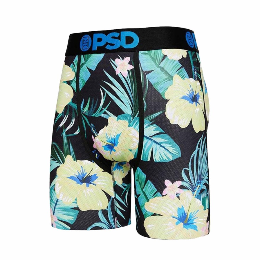 Apparel * | Psd Hawaii Heat Micro Mesh Boxer Brief Multi