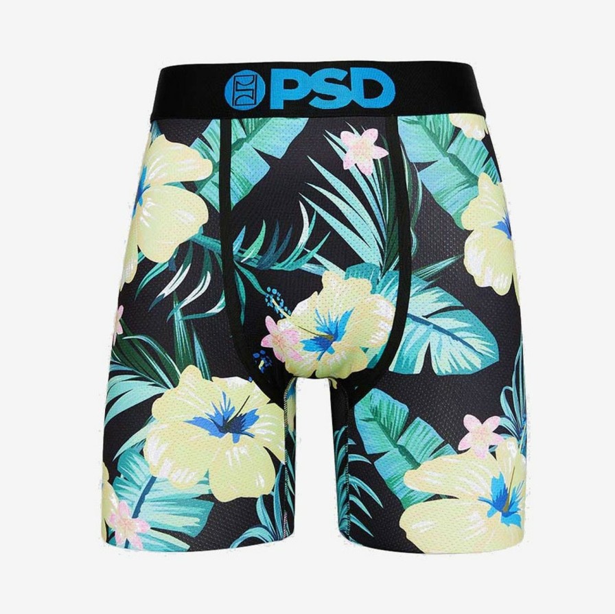 Apparel * | Psd Hawaii Heat Micro Mesh Boxer Brief Multi