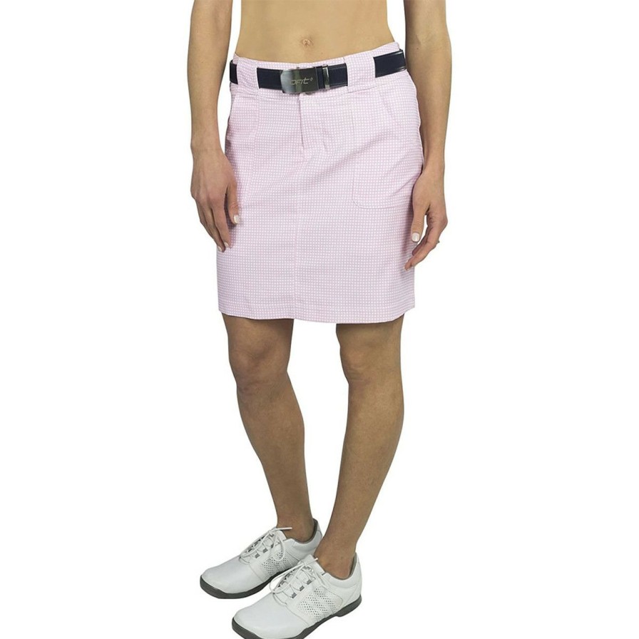 Apparel * | Jofit Belted Skort Bloom Check