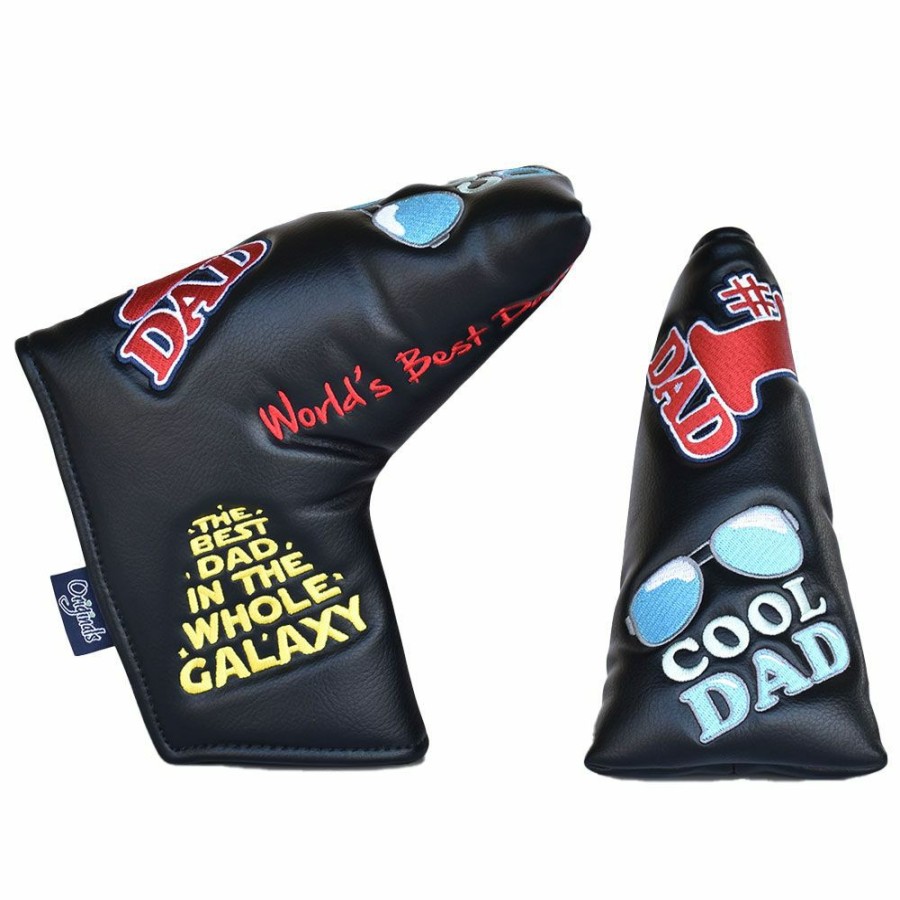 Golf Accessories * | Prg Originals 'Super Dad' Golf Blade Putter Headcover