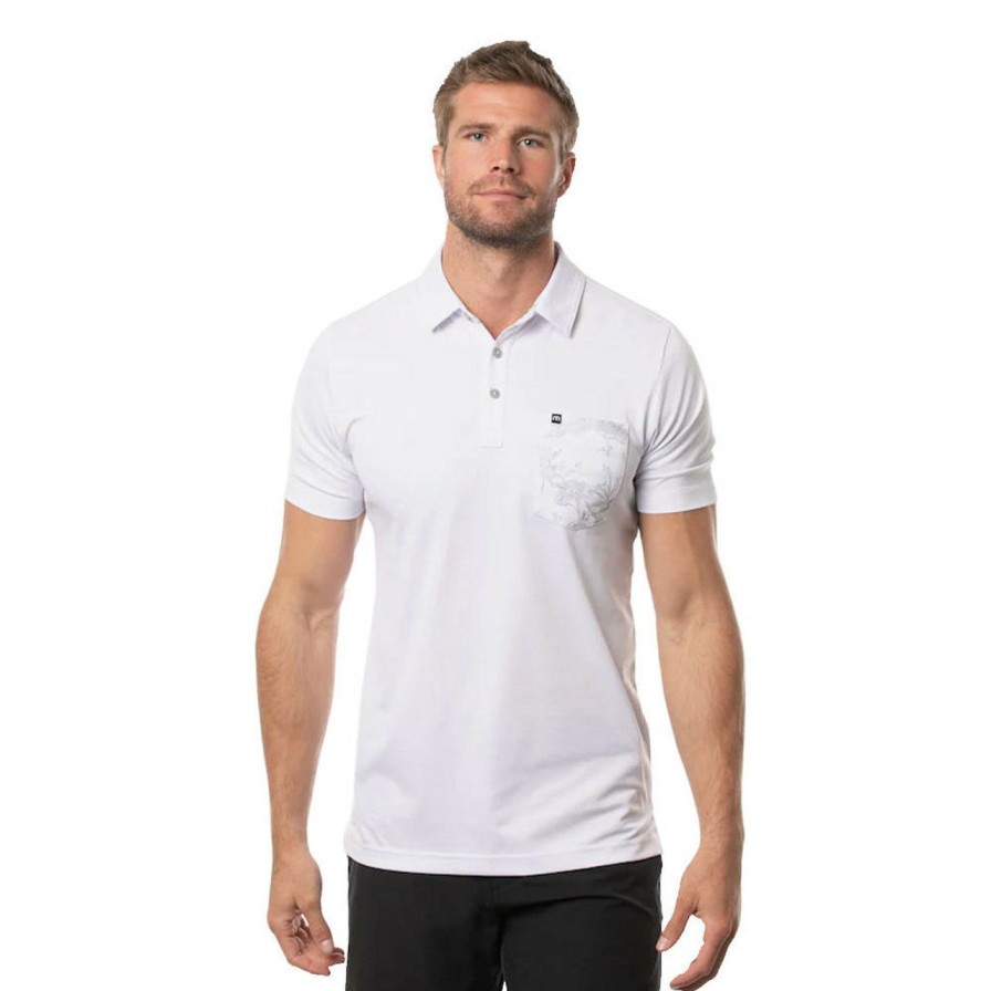 Apparel * | Travis Mathew It'S A Rental Polo White