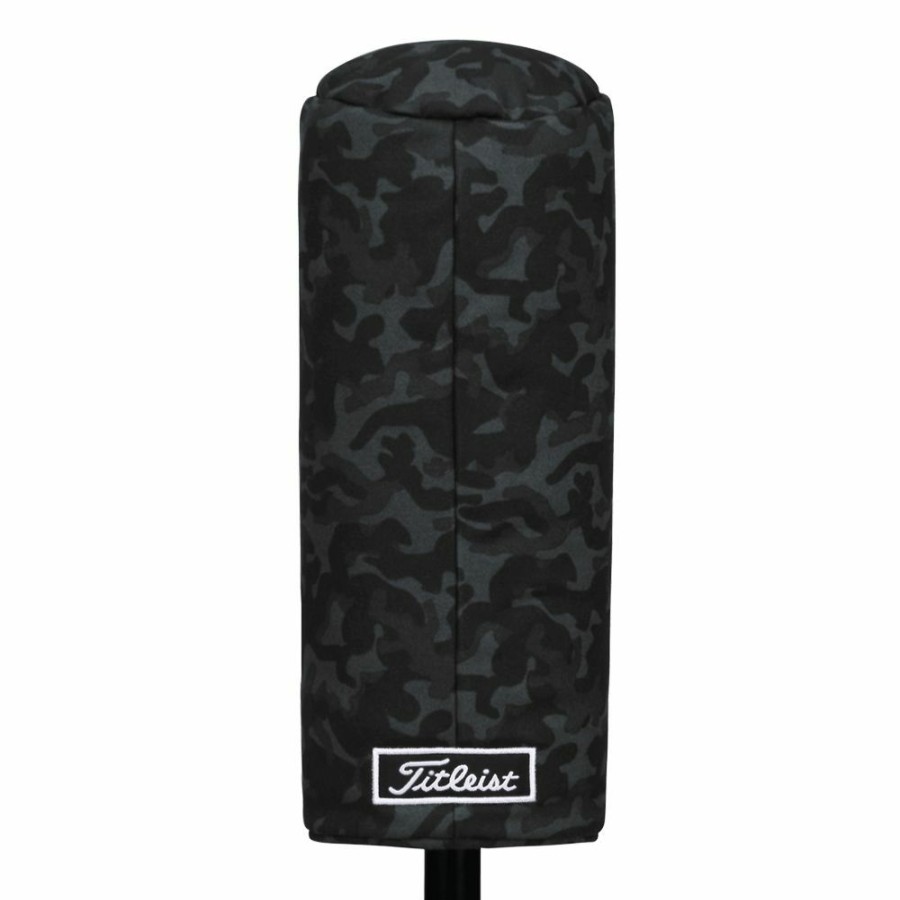 Golf Accessories * | Titleist Barrel Twill Black Camo Driver Golf Headcover