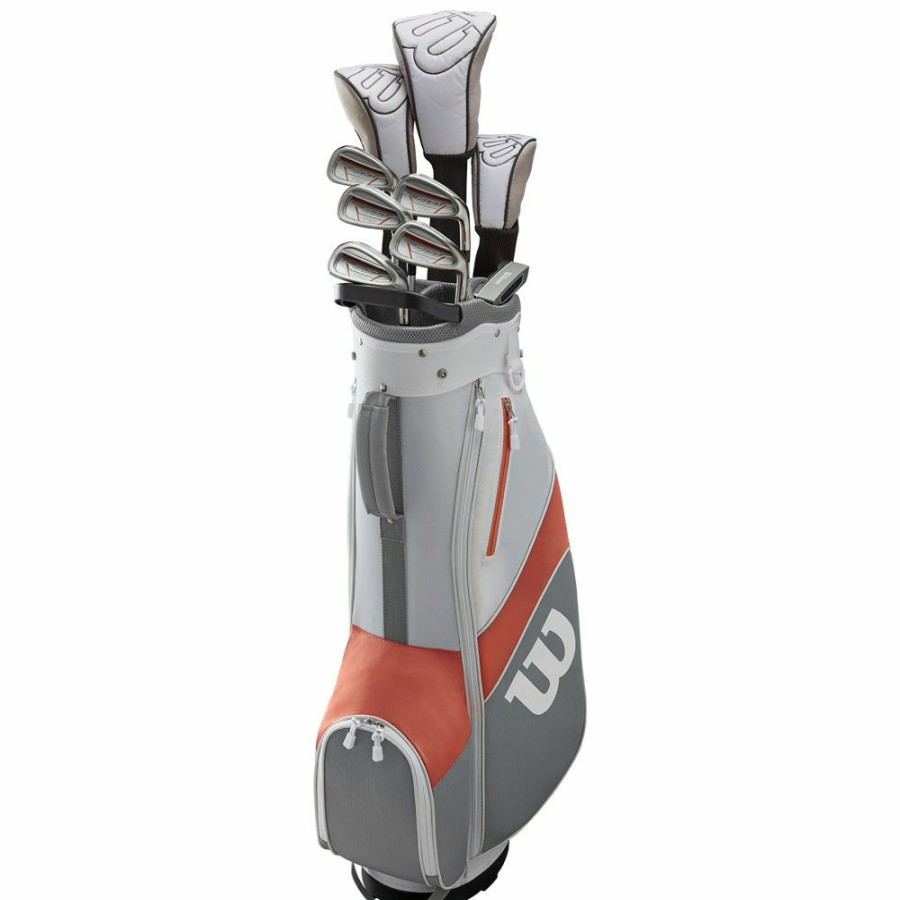 Golf Clubs * | Wilson 1200 Tpx Ladies Graphite Golf Package Set