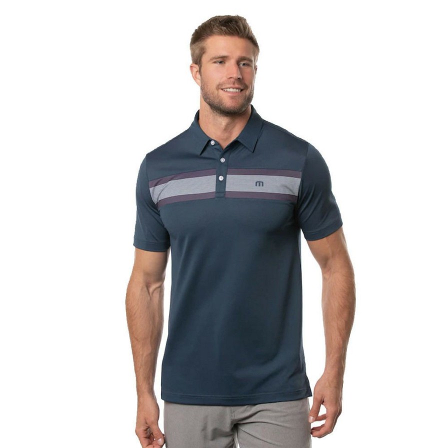 Apparel * | Travis Mathew Lake You A Lot Polo Insignia