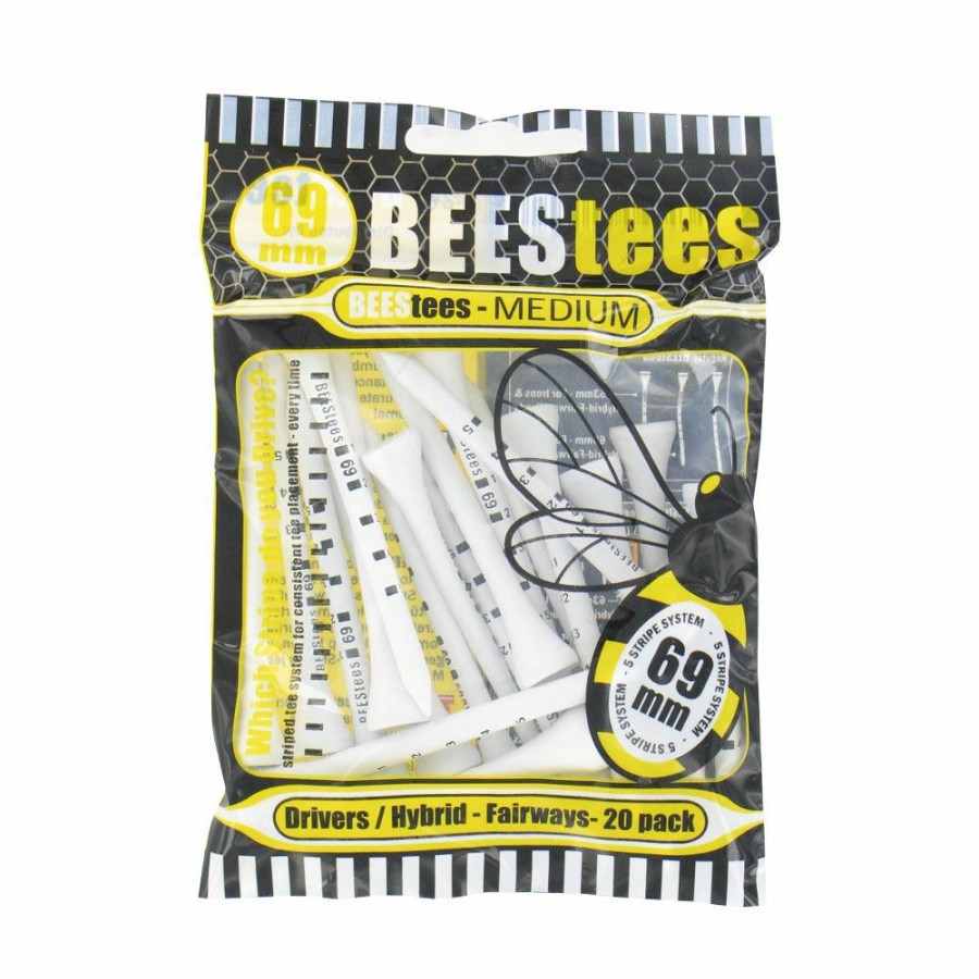 Golf Accessories * | Beestees 69Mm Golf Tees 20 Pack