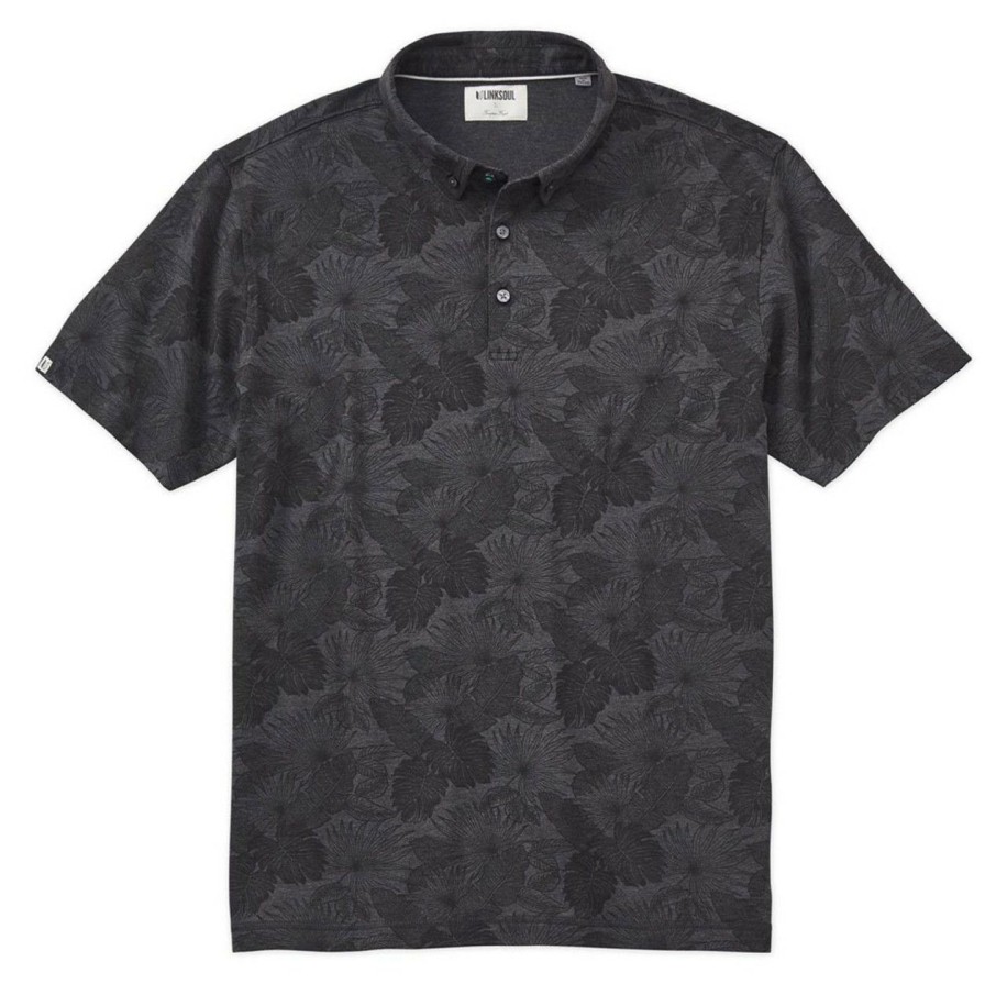 Apparel * | Linksoul Anza Floral Print Polo