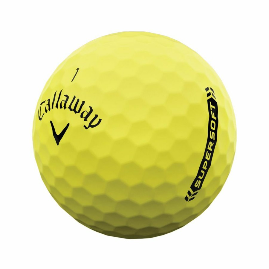 Golf Balls * | Callaway Supersoft 2023 Yellow Golf Balls