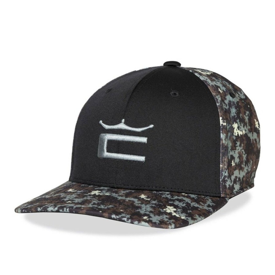 Apparel * | Cobra Camo Crown C Snapback Hat