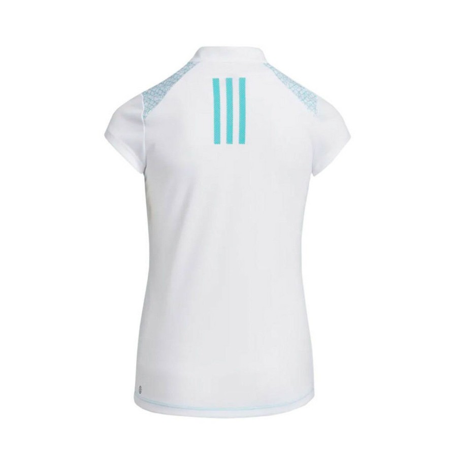 Apparel * | Adidas Junior Girls Colorblock Polo