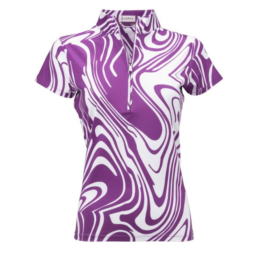 Apparel * | Nancy Lopez Rush Polo