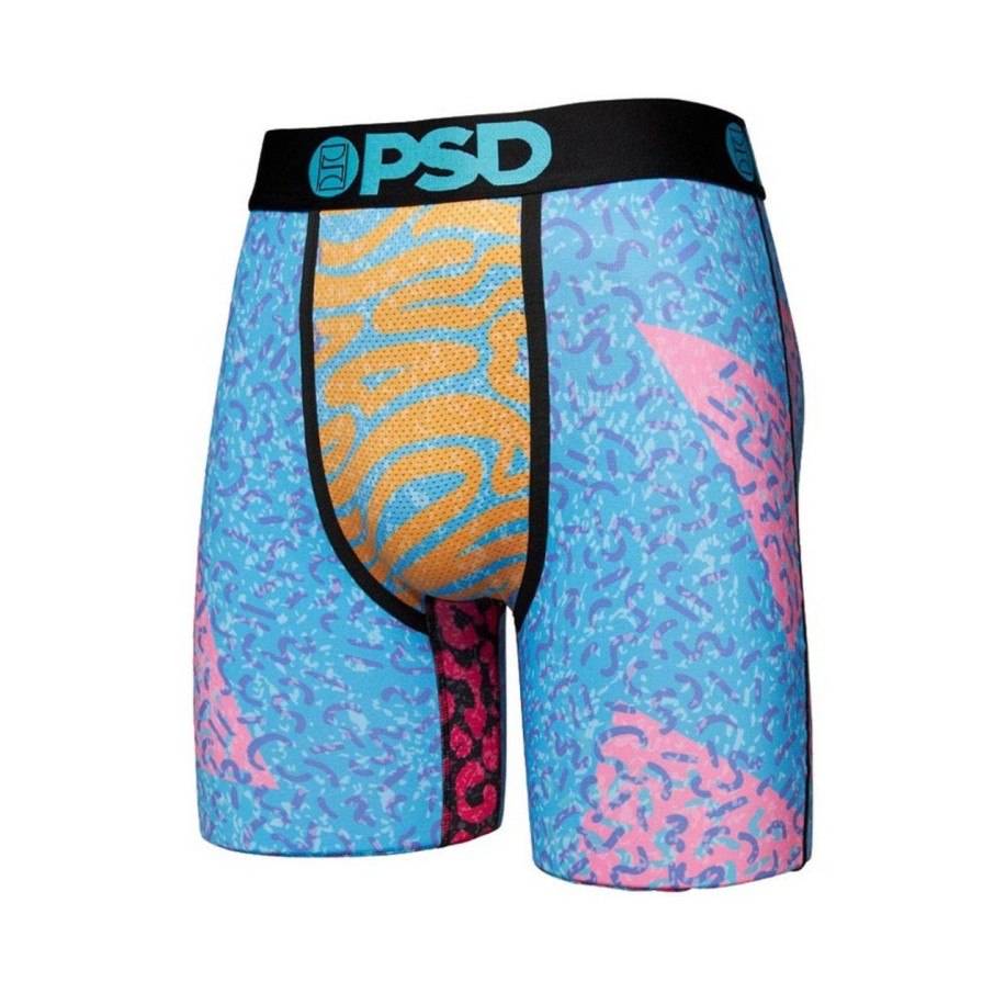 Apparel * | Psd Sc Shredder Boxer Brief Blue