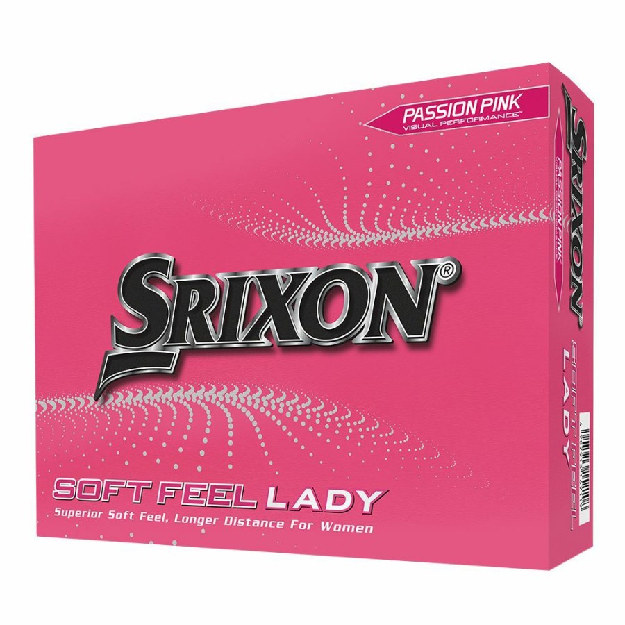 Golf Balls * | Srixon Soft Feel 2023 Lady Passion Pink Golf Balls