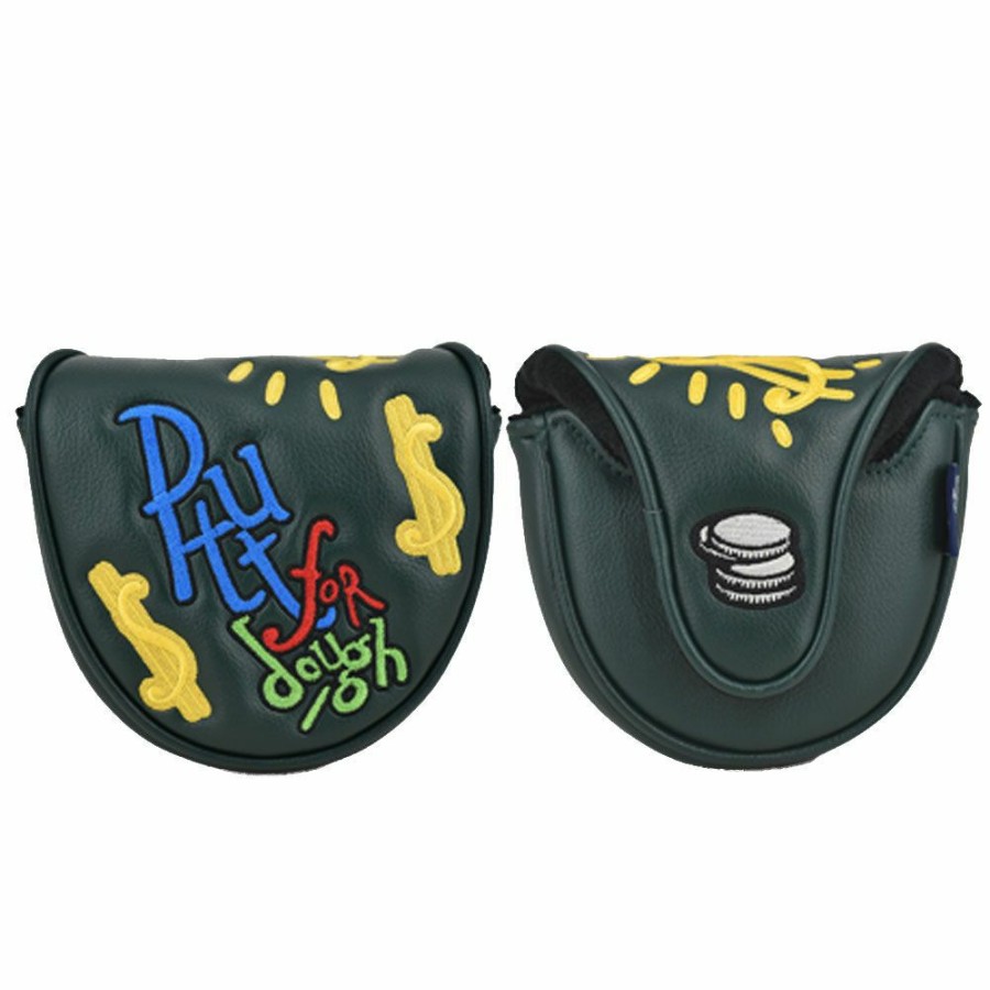 Golf Accessories * | Prg Originals 'Putt For Dough' Golf Mallet Putter Headcover