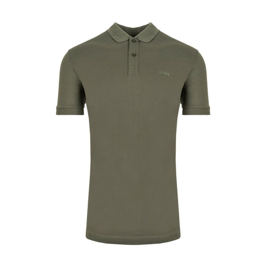 Apparel * | Hugo Boss Piro Polo Dark Green