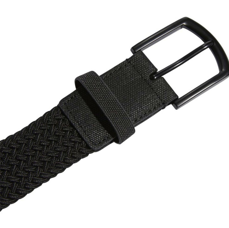 Apparel * | Adidas Braided Stretch Belt