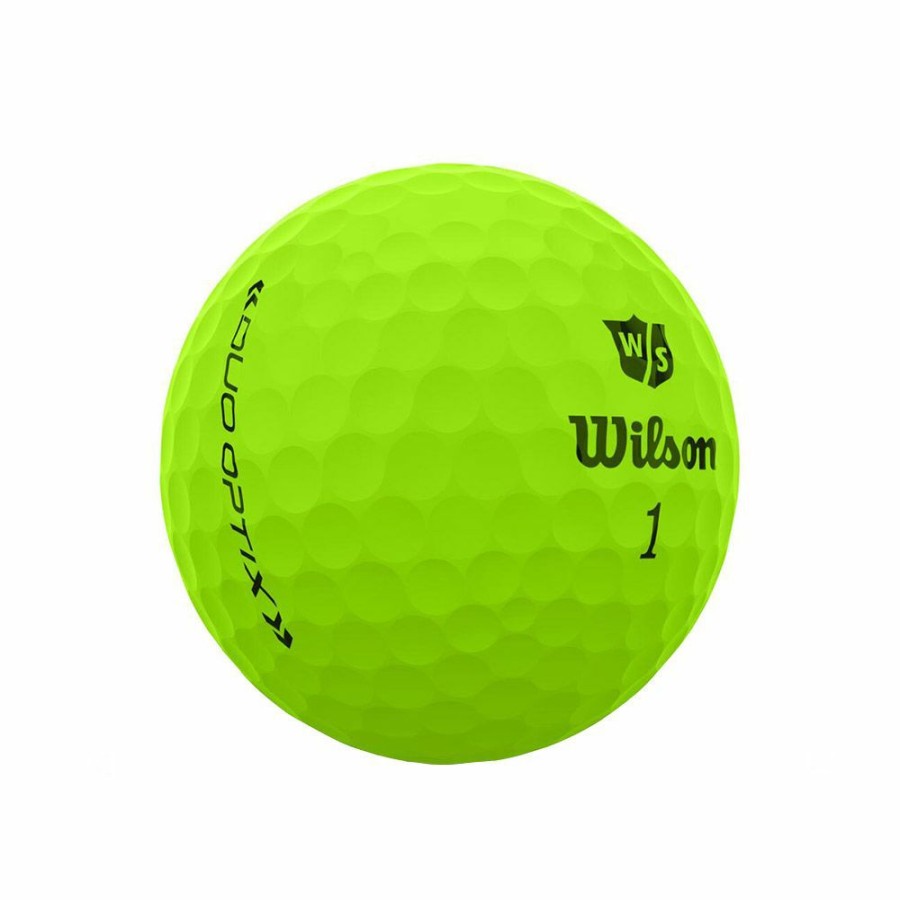 Golf Balls * | Wilson Staff Duo Optix Green Golf Balls