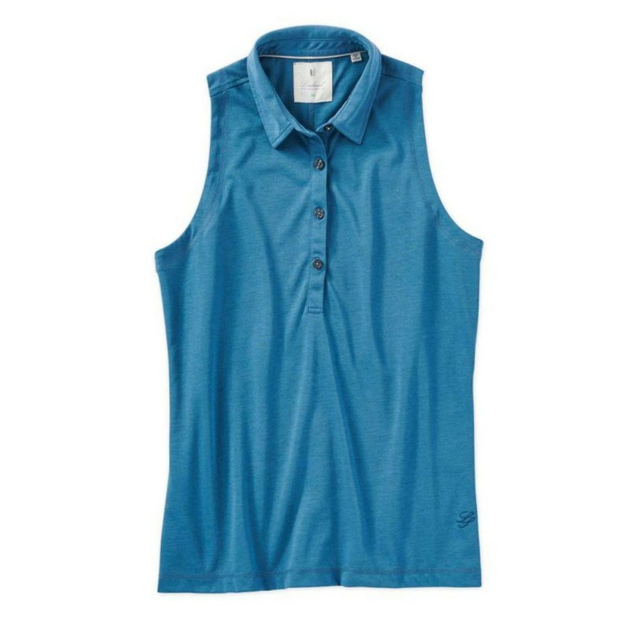 Apparel * | Linksoul Women'S Cotton Sleeveless Polo