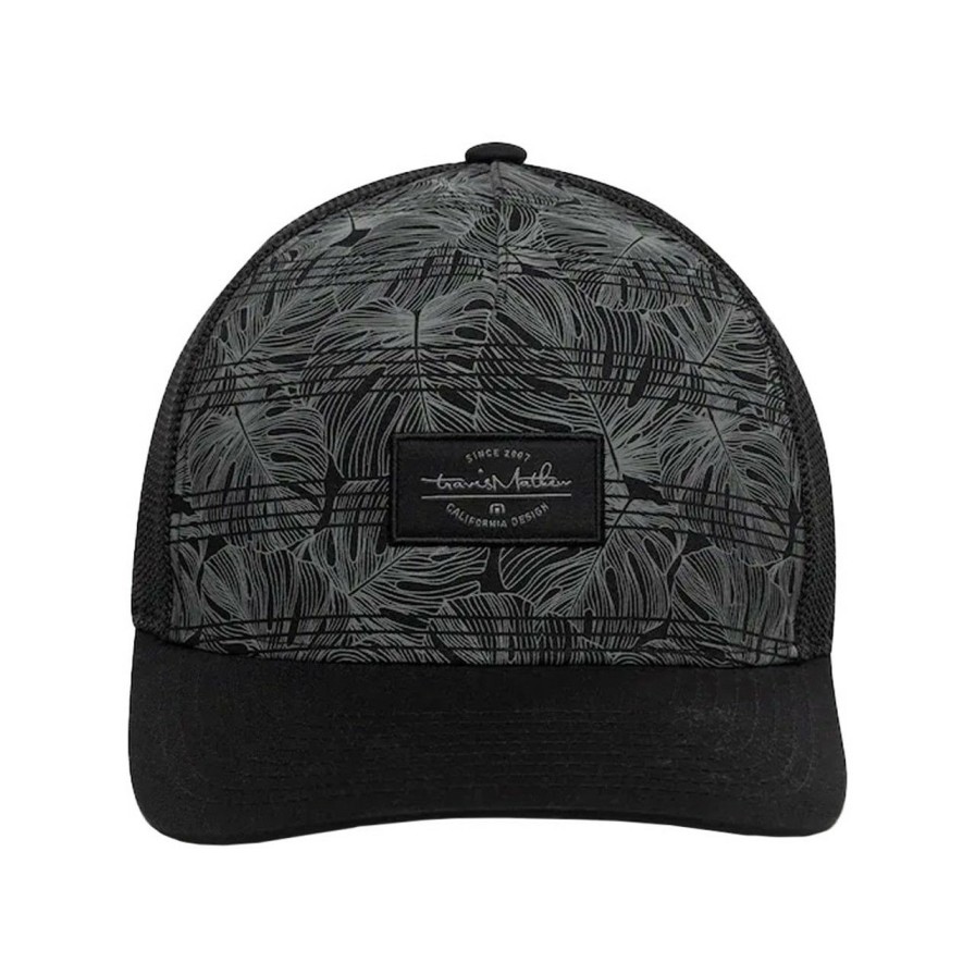 Apparel * | Travis Mathew Far From Shore Hat Black