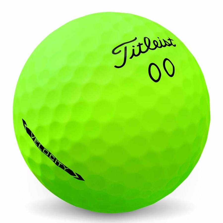 Golf Balls * | Titleist Velocity 2022 Matte Green Golf Balls