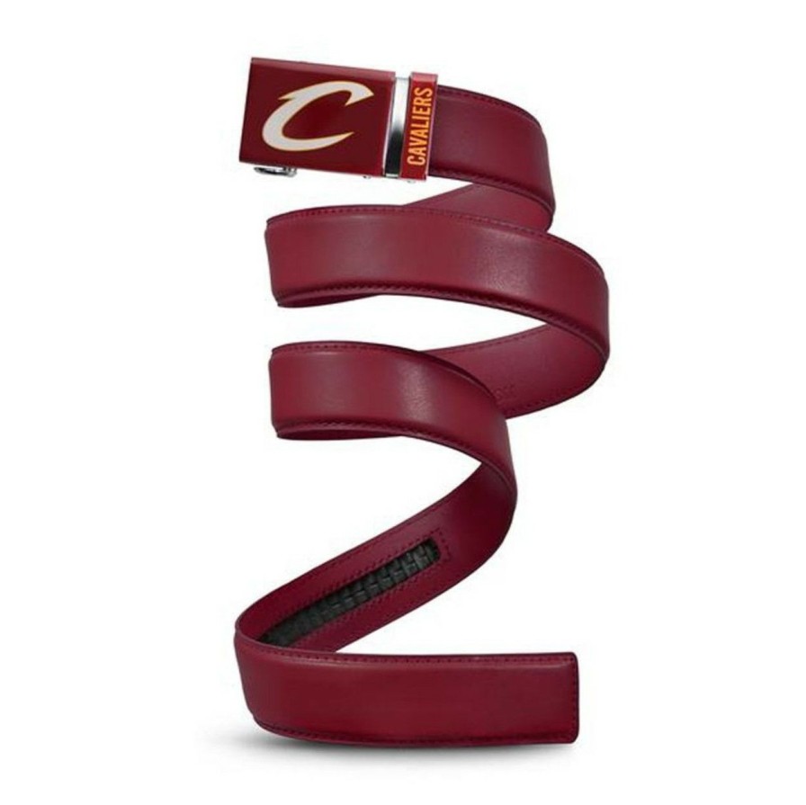 Apparel * | Mission Belt Nba Cleveland Cavaliers Belt Cardinal