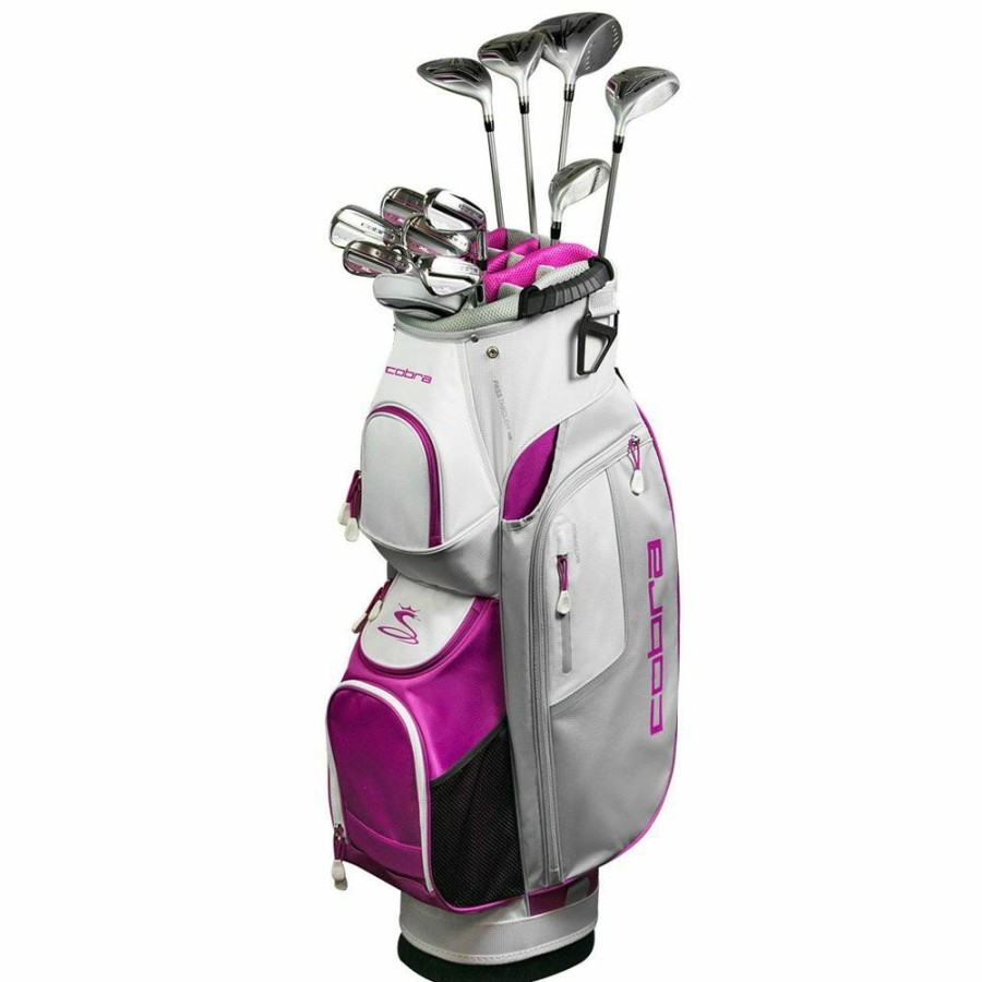 Golf Clubs * | Cobra Fly Xl Ladies 11 Piece Golf Package Set