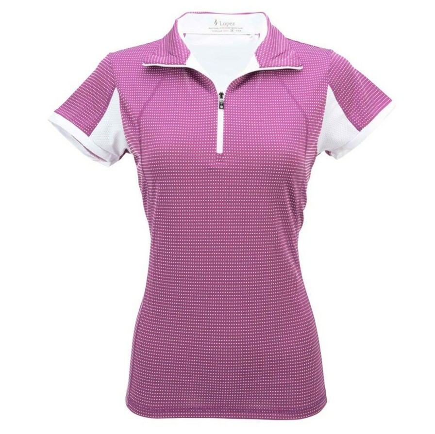 Apparel * | Nancy Lopez Zone Polo Iris